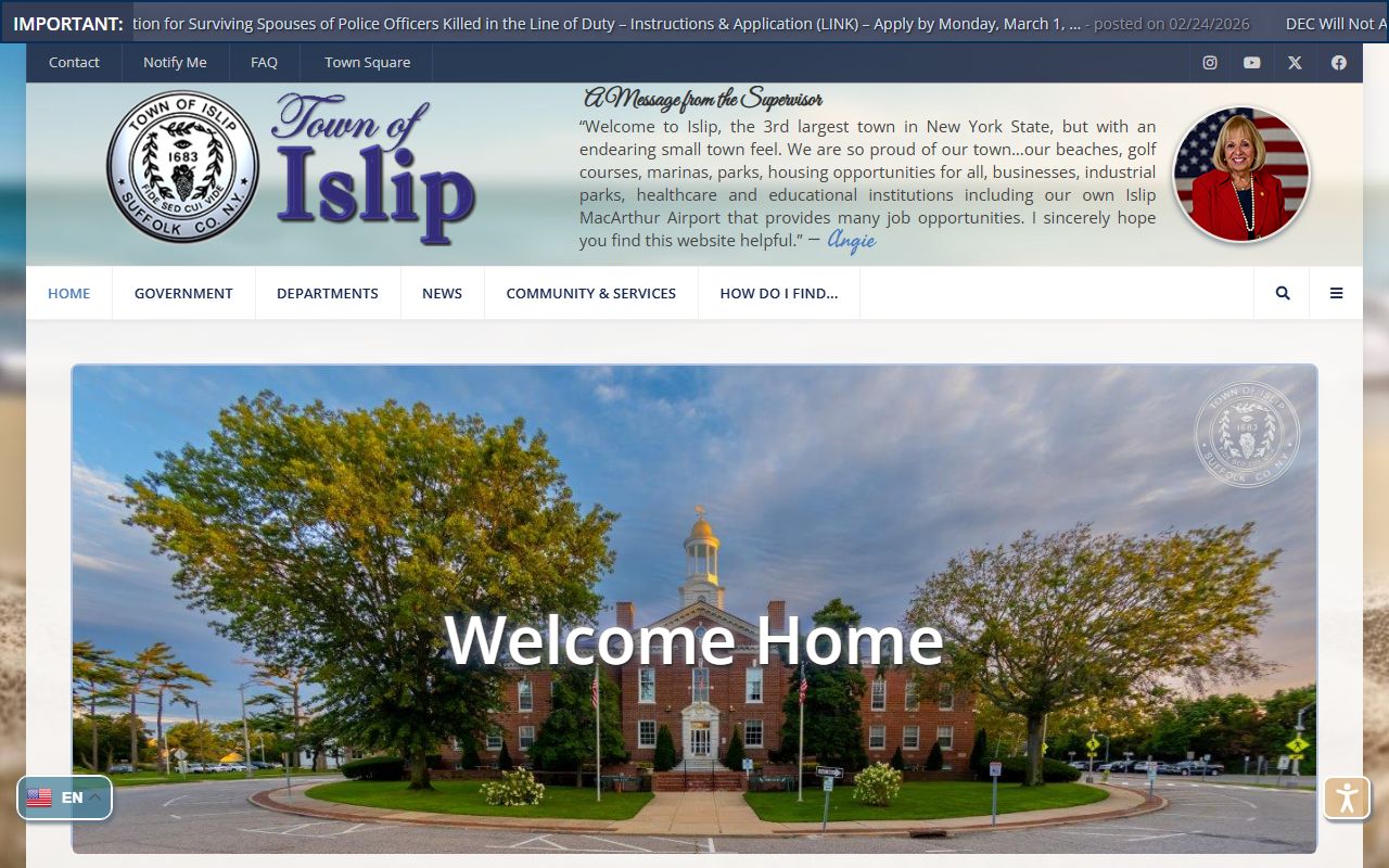 Islip marriage license resources from Islip Town Clerk website