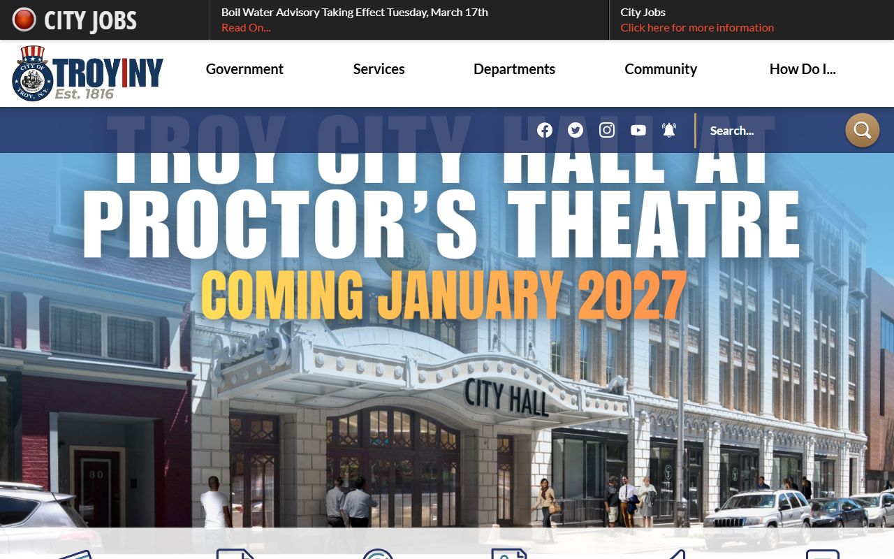 Troy marriage license information from Troy City Clerk website