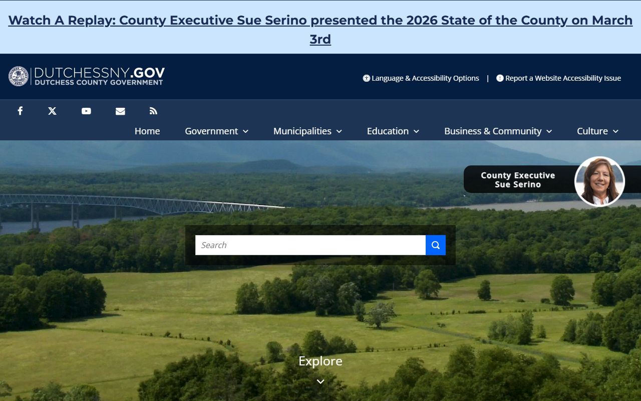 Dutchess County Clerk website for marriage license records