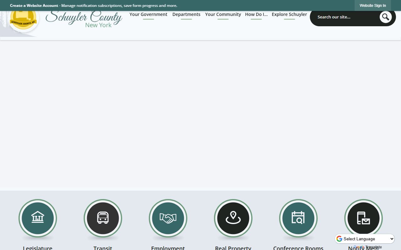 Schuyler County marriage license information from Schuyler County Clerk website